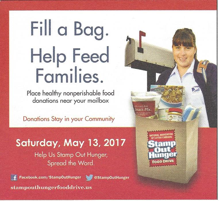 “Fill A Bag, Help Feed Families” - With The National Effort ‘Rooted’ In Buffalo, The 25th Annual NALC ‘Stamp Out Hunger’ Food Drive Happens This Saturday